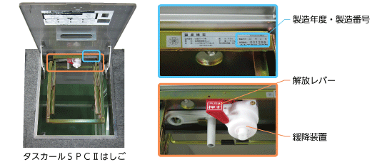 タスカール回収、型番確認画像