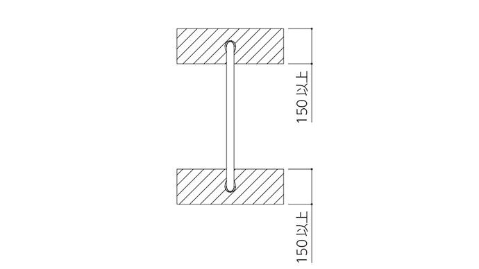 I型手すり下地補強