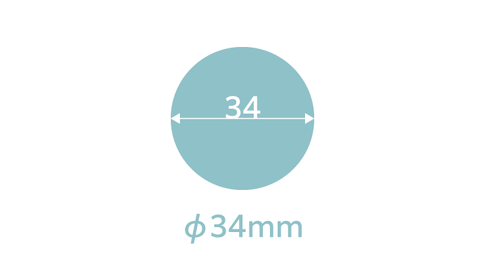 φ34mm